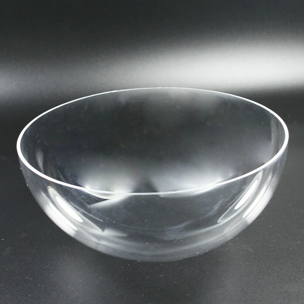 Cache-poussière sans monture en acrylique PMMA transparent en forme de dôme