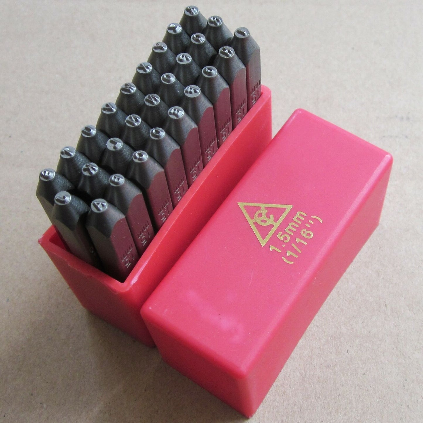 27 Pcs Steel Letter Stamps Punch Die Set